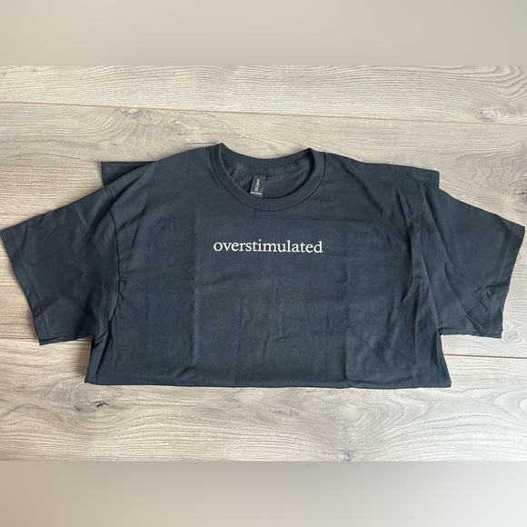Overstimulated T-Shirt Size Large BRAND NEW - Picture 2 of 4